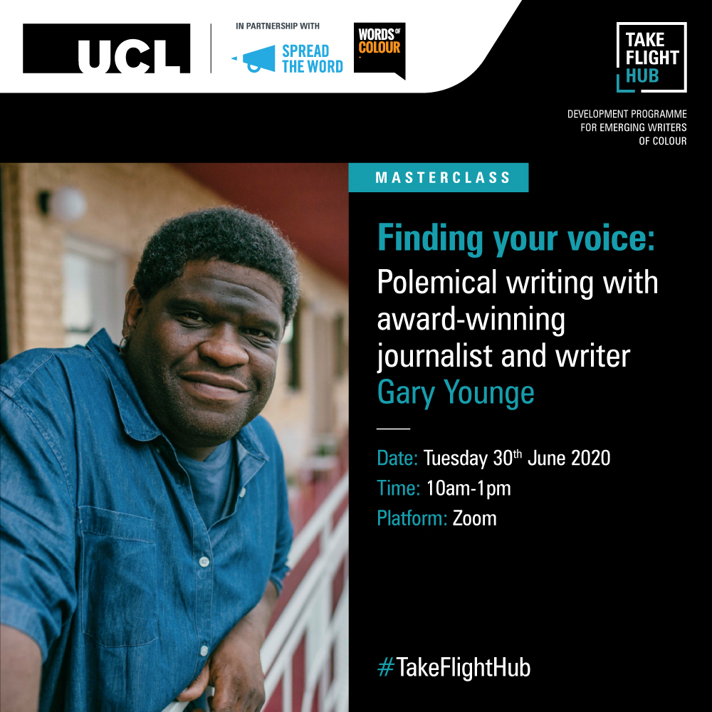 Finding your voice: Polemical writing with Gary Younge